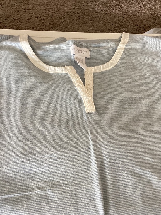 Liz Claiborne Other - Ladies Liz Claiborne Cotton Long Sleeve Nightgown